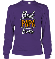 Best papa ever Long Sleeve T-Shirt Long Sleeve T-Shirt - belovedtshirt