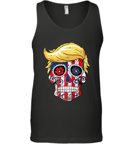 Trump sugar skull Men's Tank Top Men's Tank Top / Black / XS Men's Tank Top - belovedtshirt