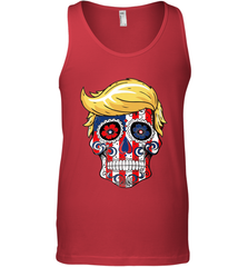Trump sugar skull Men's Tank Top Men's Tank Top - belovedtshirt
