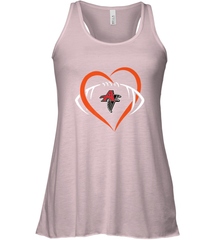 NFLAtlanta Falcons Heart Love Football Women's Racerback Tank Women's Racerback Tank - belovedtshirt