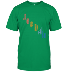 Vintage Jordan t shirt with Skyscarper Jordan Men's T-Shirt Men's T-Shirt - belovedtshirt