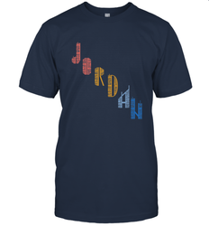 Vintage Jordan t shirt with Skyscarper Jordan Men's T-Shirt