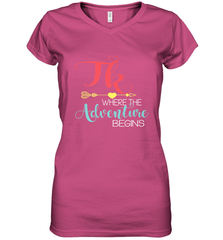 TK Transitional Kindergarten Where The Adventure Begins Women's V-Neck T-Shirt Women's V-Neck T-Shirt - belovedtshirt
