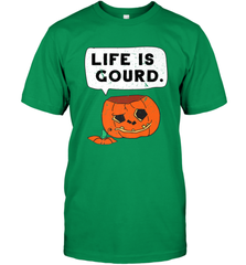 Funny Life Is Gourd Halloween Trick Or Treat Pumpkin Men's T-Shirt Men's T-Shirt - belovedtshirt