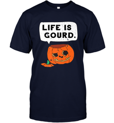 Funny Life Is Gourd Halloween Trick Or Treat Pumpkin Men's T-Shirt