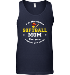 Crazy Softball Mom Men's Tank Top Men's Tank Top - belovedtshirt