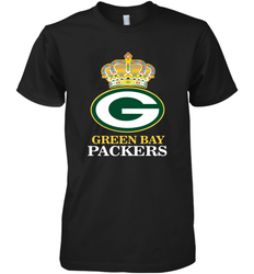 NFL Green Bay Packers Logo Champion Crown Men's Premium T-Shirt