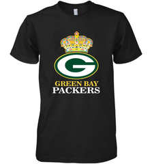 NFL Green Bay Packers Logo Champion Crown Men's Premium T-Shirt Men's Premium T-Shirt - belovedtshirt