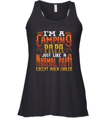 I'm A Camping Papa Camping Dad Gift Women's Racerback Tank Women's Racerback Tank - belovedtshirt