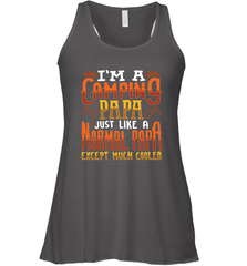 I'm A Camping Papa Camping Dad Gift Women's Racerback Tank Women's Racerback Tank - belovedtshirt
