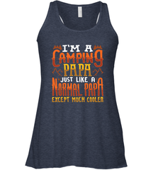 I'm A Camping Papa Camping Dad Gift Women's Racerback Tank Women's Racerback Tank - belovedtshirt