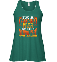 I'm A Camping Papa Camping Dad Gift Women's Racerback Tank Women's Racerback Tank - belovedtshirt