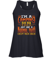 I'm A Camping Papa Camping Dad Gift Women's Racerback Tank Women's Racerback Tank - belovedtshirt