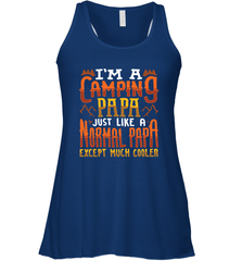 I'm A Camping Papa Camping Dad Gift Women's Racerback Tank Women's Racerback Tank - belovedtshirt