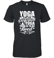 Yoga is More Than Yoga It's a Lifestyle Men's Premium T-Shirt Men's Premium T-Shirt - belovedtshirt