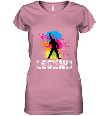 Legends Live Forever Rock Star Music Tees Women's V-Neck T-Shirt Women's V-Neck T-Shirt - belovedtshirt