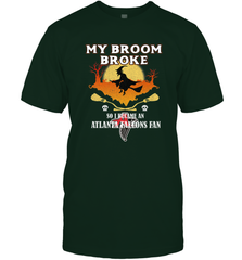 Broom Broke So I Became An Atlanta Falcons Fan  NFL Halloween Costume Men's T-Shirt Men's T-Shirt - belovedtshirt