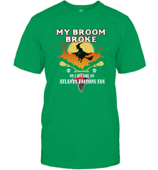 Broom Broke So I Became An Atlanta Falcons Fan  NFL Halloween Costume Men's T-Shirt Men's T-Shirt - belovedtshirt