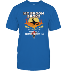 Broom Broke So I Became An Atlanta Falcons Fan  NFL Halloween Costume Men's T-Shirt Men's T-Shirt - belovedtshirt