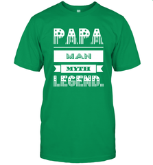 Papa Man Myth Legend Father's Day Dad Veteran Gift Men's T-Shirt Men's T-Shirt - belovedtshirt