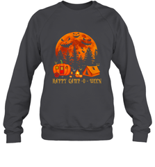 Happy Camp O Ween Funny Camping Halloween Costume Camper RV Crewneck Sweatshirt Crewneck Sweatshirt - belovedtshirt