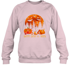 Happy Camp O Ween Funny Camping Halloween Costume Camper RV Crewneck Sweatshirt Crewneck Sweatshirt - belovedtshirt