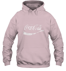 Coca Cola Vintage White Enjoy Logo Hooded Sweatshirt Hooded Sweatshirt - belovedtshirt