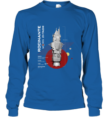 The Expanse Rocinante Ship Long Sleeve T-Shirt Long Sleeve T-Shirt - belovedtshirt