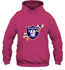 Nfl Oakland Raiders Champion Mickey Mouse Hooded Sweatshirt Hooded Sweatshirt - belovedtshirt