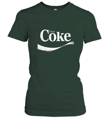 Coca Cola Vintage Enjoy Coke White Logo Women's T-Shirt Women's T-Shirt - belovedtshirt
