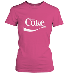 Coca Cola Vintage Enjoy Coke White Logo Women's T-Shirt Women's T-Shirt - belovedtshirt
