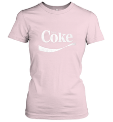 Coca Cola Vintage Enjoy Coke White Logo Women's T-Shirt Women's T-Shirt - belovedtshirt