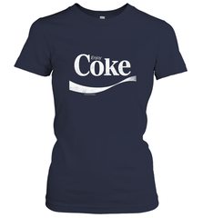 Coca Cola Vintage Enjoy Coke White Logo Women's T-Shirt Women's T-Shirt - belovedtshirt