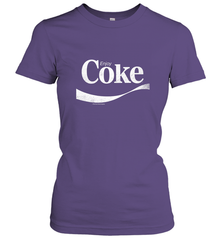 Coca Cola Vintage Enjoy Coke White Logo Women's T-Shirt Women's T-Shirt - belovedtshirt