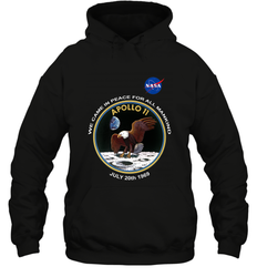 NASA Apollo 11 Moon Landing Hooded Sweatshirt