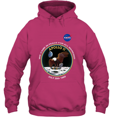 NASA Apollo 11 Moon Landing Hooded Sweatshirt Hooded Sweatshirt - belovedtshirt