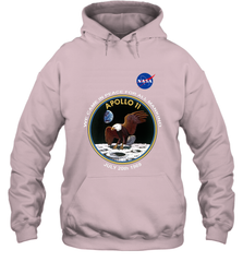 NASA Apollo 11 Moon Landing Hooded Sweatshirt Hooded Sweatshirt - belovedtshirt