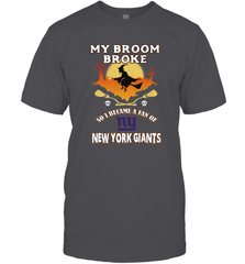 Broom Broke So I Became A Fan of New York Giants  NFL Halloween Costume Men's T-Shirt Men's T-Shirt - belovedtshirt