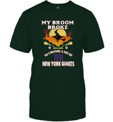 Broom Broke So I Became A Fan of New York Giants  NFL Halloween Costume Men's T-Shirt Men's T-Shirt - belovedtshirt