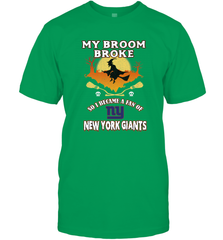 Broom Broke So I Became A Fan of New York Giants  NFL Halloween Costume Men's T-Shirt Men's T-Shirt - belovedtshirt