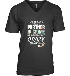 Crazy Grandma Men's V-Neck
