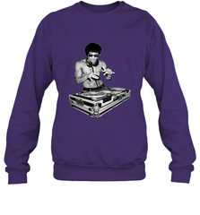 T shirt Dj bruce, by bruce Dj Crewneck Sweatshirt Crewneck Sweatshirt - belovedtshirt
