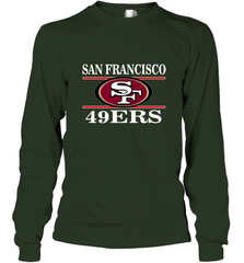 NFL San Francisco 49ers Logo Champion Long Sleeve T-Shirt Long Sleeve T-Shirt - belovedtshirt