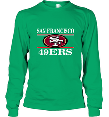 NFL San Francisco 49ers Logo Champion Long Sleeve T-Shirt Long Sleeve T-Shirt - belovedtshirt