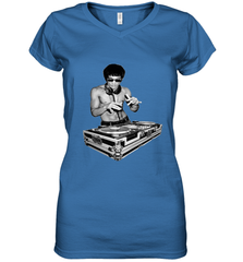T shirt Dj bruce, by bruce Dj Women's V-Neck T-Shirt Women's V-Neck T-Shirt - belovedtshirt