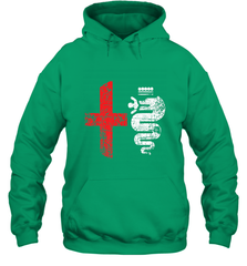 Alfa Car Drivers Stylish Grunge Logo Hooded Sweatshirt Hooded Sweatshirt - belovedtshirt