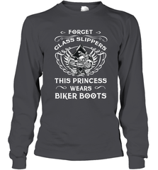 Forget glass slippers this princess wears biker boots Long Sleeve T-Shirt Long Sleeve T-Shirt - belovedtshirt
