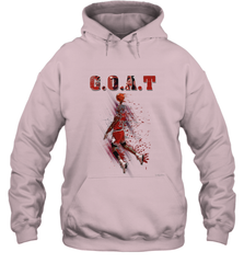 Basketball  Chicago Jordan G.O.A.T. Dunk Hooded Sweatshirt Hooded Sweatshirt - belovedtshirt