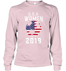 USA United States Women 2019 Soccer US Futbol Long Sleeve T-Shirt Long Sleeve T-Shirt - belovedtshirt