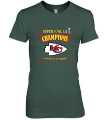 NFL Kansas City Chiefs Pro Line by Fanatics Super Bowl LIV Champions Women's Premium T-Shirt Women's Premium T-Shirt - belovedtshirt